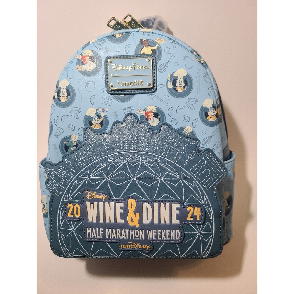 2024 Loungefly RunDisney Wine & Dine Half Marathon Weekend Mickey Backpack